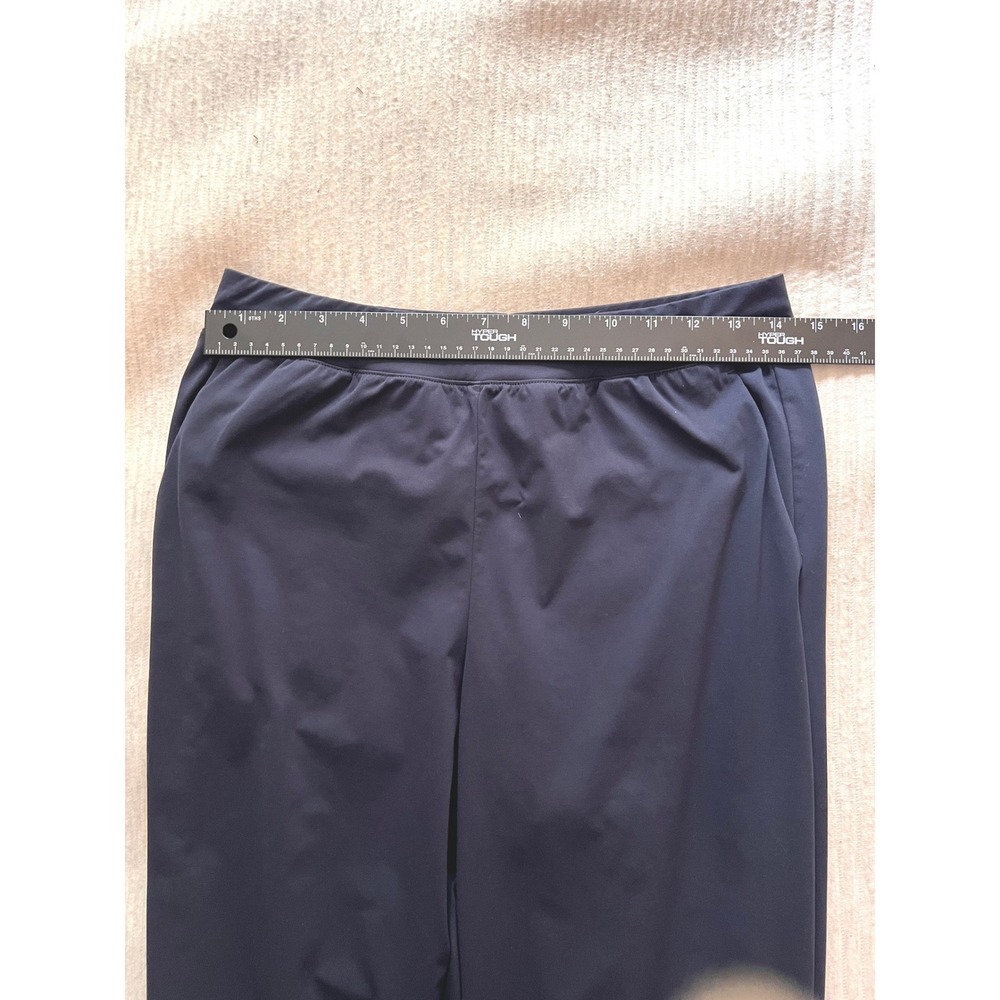 Uniqlo Ultra Stretch Active Joggers Navy Blue Women Medium Quick Dry Pants - Picture 6 of 7